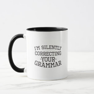 Taza Estoy corrigiendo silenciosamente tu gramática div