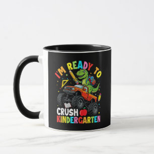 Taza Estoy listo para aplastar el primer día de jardín