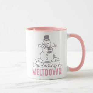 Taza Estoy teniendo un colapso - Gracioso diseño de Sno