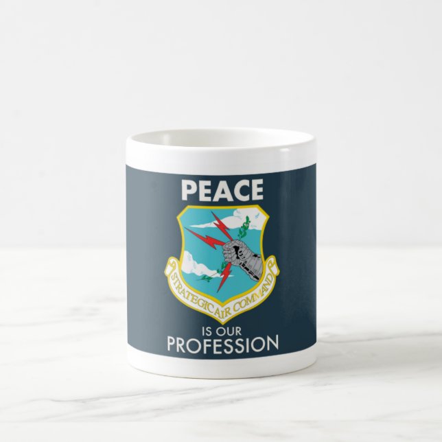 taza estratégica del comando aéreo 11oz (Centro)
