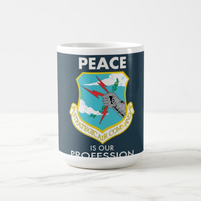 taza estratégica del comando aéreo 15oz (Centro)