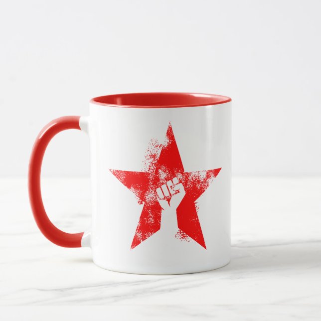 Taza Estrella antifascista (Izquierda)