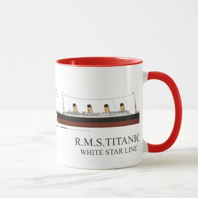 Taza estrella blanca titánica (Derecha)