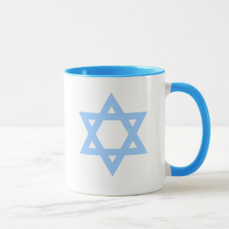 Taza Estrella de David Viva Israel Café Mug