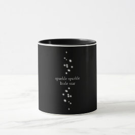 Taza Estrella de espárrago Estrella de luz negra