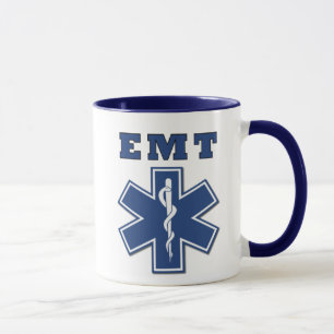 Taza Estrella de la vida de EMT