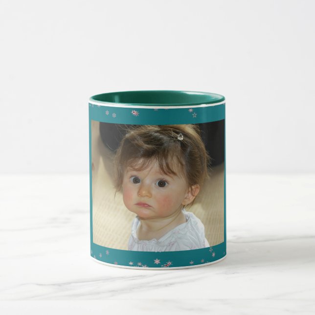Taza Estrella de Navidades de niños de 1 año Personaliz (Centro)