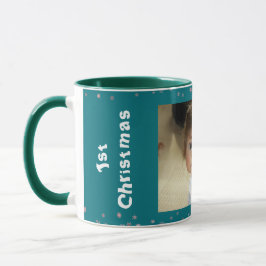 Taza Estrella de Navidades de niños de 1 año Personaliz