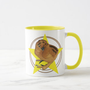 Taza Estrella de pollo rojo Silkie