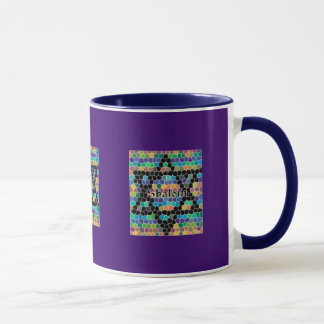 Taza Estrella del Mosaico-Shalom de David