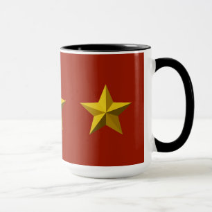 Taza - estrella del oro