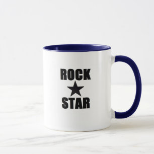 Taza Estrella del rock