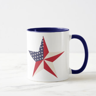 Taza Estrella estadounidense Mug