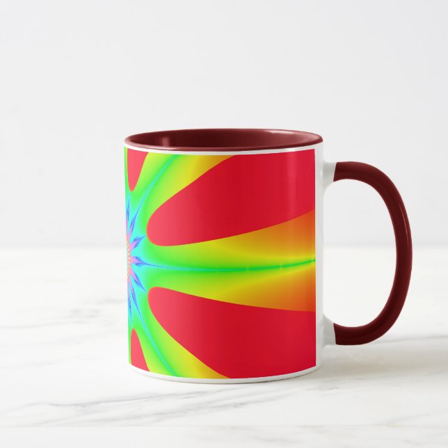 Taza Estrella - Fractal Mug (Derecha)