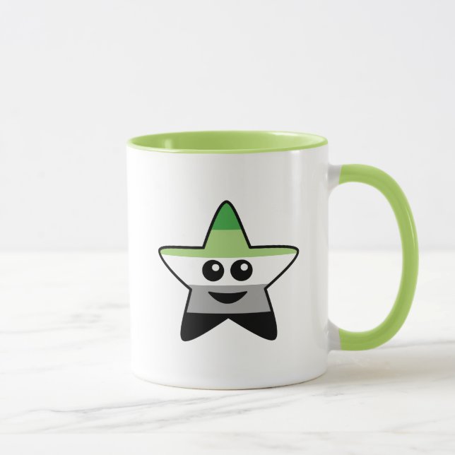 Taza Estrella Mug Aromántica (Derecha)