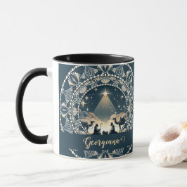 Taza Estrella personalizada de nombre de maravilla de p