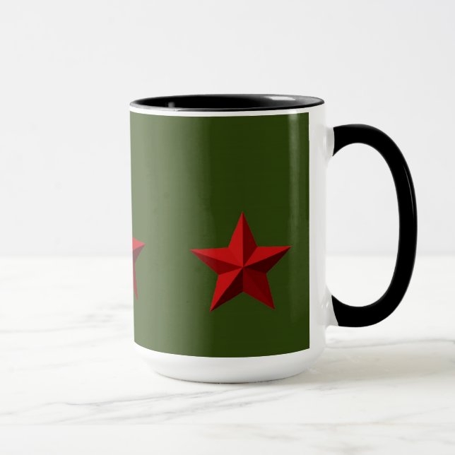 Taza - estrella roja (Derecha)