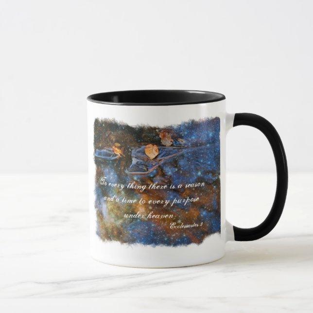 Taza estrellada del otoño de Ecclesiastes 3 (Derecha)