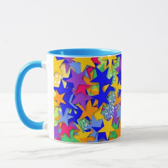 Taza Estrellas 3D (Izquierda)