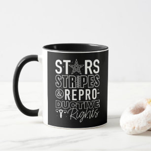 Taza Estrellas raya derechos reproductivos 4 de julio