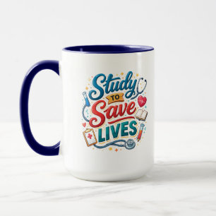 Taza Estudia para Salvar Vidas   Agradecimiento a los M