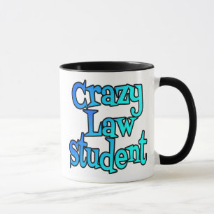 Taza Estudiante de Derecho Loco