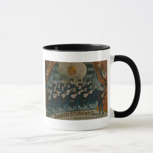 Taza "Estudiantes españoles, universidad de Madrid"