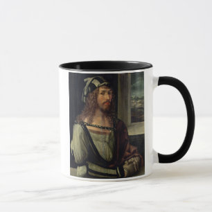 Taza Estudie para el autorretrato con un guante, c.1498