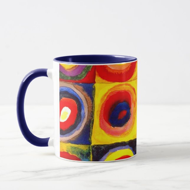 Taza Estudio de color de Wassily Kandinsky (Izquierda)