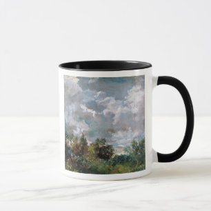 Taza Estudio del cielo y de los árboles (aceite en