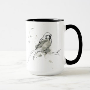 Taza Estudio Gestural de Aves