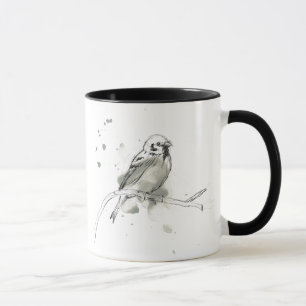 Taza Estudio Gestural de Aves