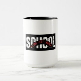 Taza estudio > llanto > repetir - Gracioso terminal de 