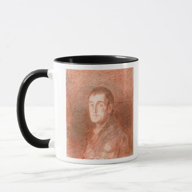 Taza Estudio para un retrato ecuestre (Izquierda)
