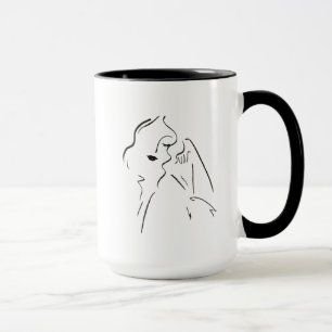 Taza Estudio simple - Esbozo de una dama