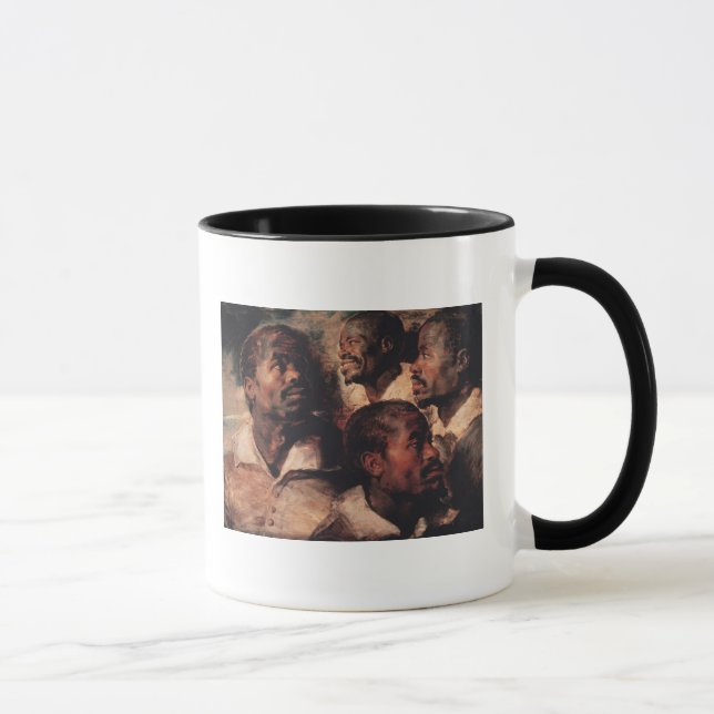 Taza Estudios de la cabeza de un negro (Derecha)