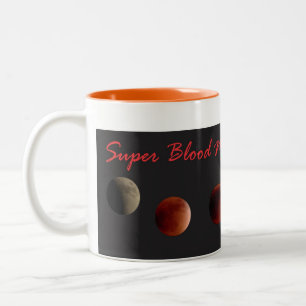 Taza estupenda 2015 de la luna de la sangre