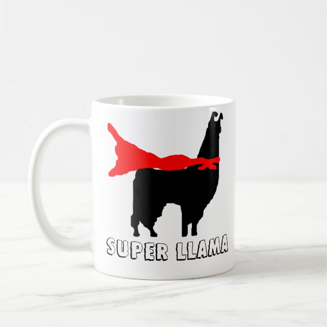 Taza estupenda de la llama (Izquierda)