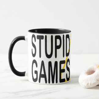 TAZA ¡ESTUPIDOS JUEGOS ESTÚPIDOS PREMIOS!