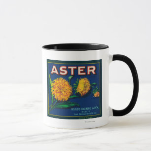 Taza Etiqueta de tasa de cítricos de marca Aster
