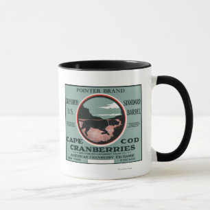 Taza Etiqueta del arándano de la marca del indicador de