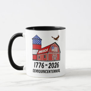 Taza EUA Semiquincentenario 250 Aniversario 1776-2026