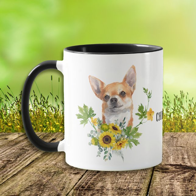Taza Eucalyptus Chihuahua Perro (Subido por el creador)