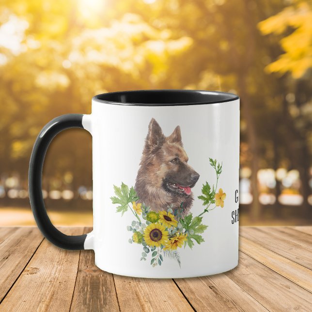 Taza Eucalyptus German Shepherd Dog Mug (Subido por el creador)