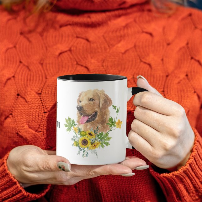 Taza Eucalyptus Golden Retriever Dog (Subido por el creador)