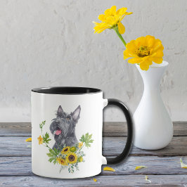 Taza Eucalyptus Scottish Terrier Mug