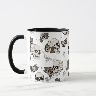 Taza Eucalyptus Skulls y Rosas