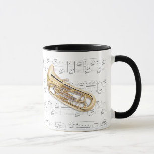 Taza - Euphonium con partitura