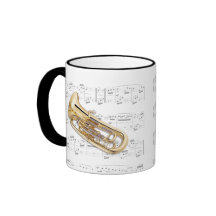 Taza - Euphonium con partitura