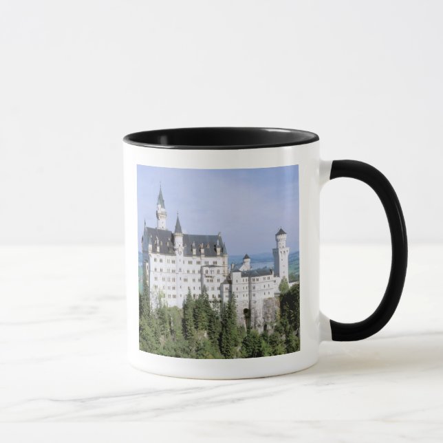 Taza Europa, Alemania, Castillo Neuschwanstein, constru (Derecha)